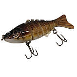 Воблер составний Карась Свімбейт 2 потрійних гачки 10 см 15,5 г Риболова приманка на хижака, фото 5