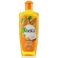 Масло для волос Dabur Vatika с высоким содержанием масла миндального ореха 200 мл