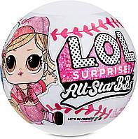 Кукла лол L. O. L. Surprise All-Star B. B. s Sports бейсбол черлидеры