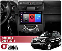 Штатная магнитола Sigma F10216 2+32 Gb SsangYong Rexton Y250 2 2006-2012 10"