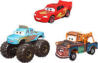 Набор из 3 маленьких машинок Disney и Pixar Cars Mini Racers