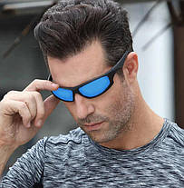 Сонцезахисні окуляри для чоловіків, Shimano UV400 Dark/Blue., фото 5