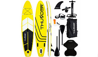 Надувна сап дошка SUP Thunder COAST YELLOW 320 см з веслом