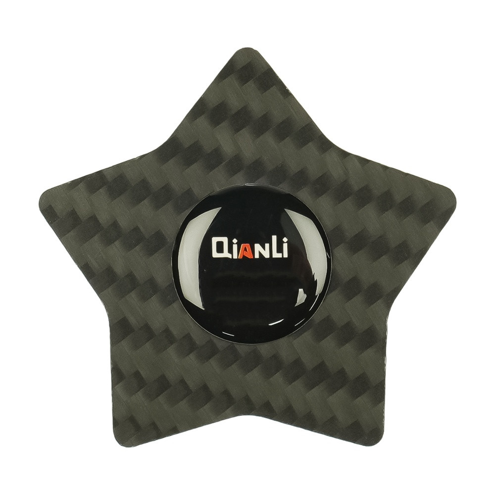 TU TU Карта пластиковая QianLi Carbon Fiber D, звезда пятиугольная, для разборки