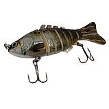 Воблер составний Карась Свімбейт 2 потрійних гачки 10 см 15,5 г Риболова приманка на хижака, фото 7