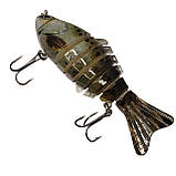 Воблер составний Карась Свімбейт 2 потрійних гачки 10 см 15,5 г Риболова приманка на хижака, фото 10