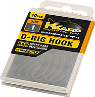 Крючки K-Karp TF HOOKS D-RIG 10шт. №06