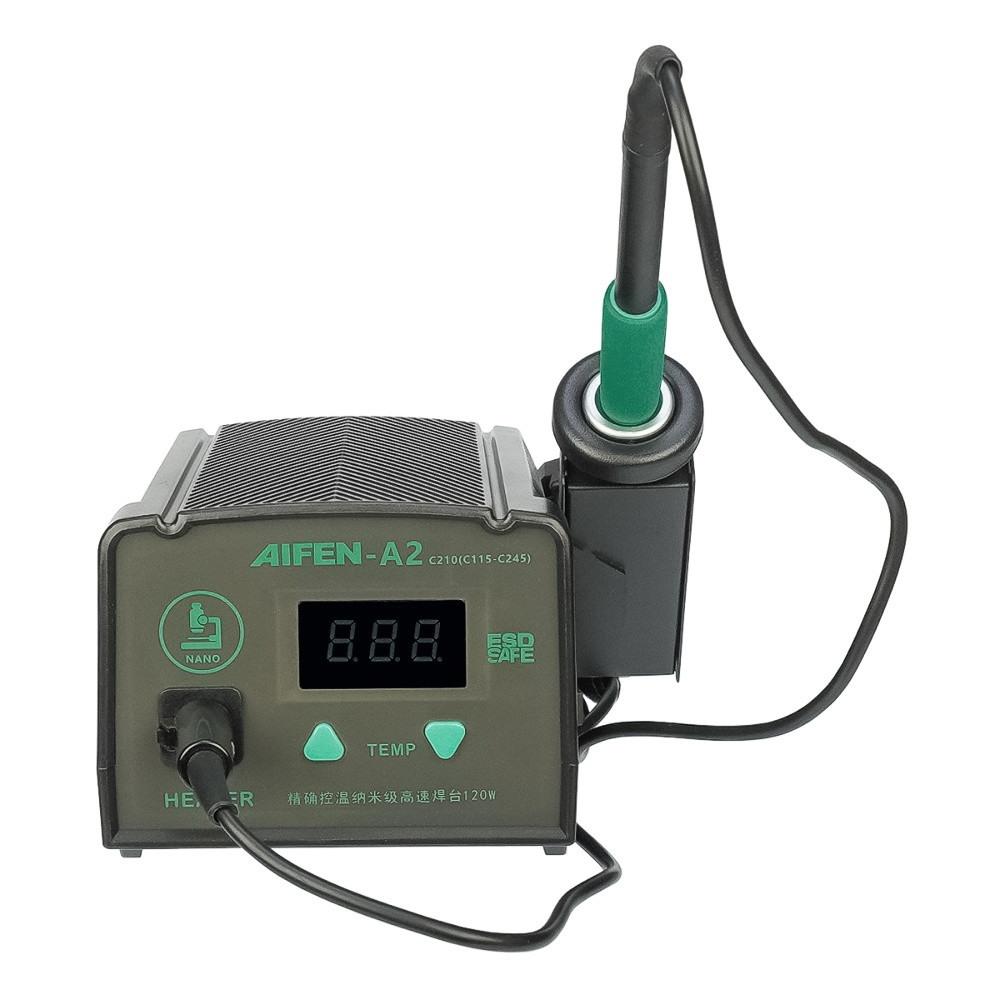 TU  TU Паяльная станция прецизионная Aifen A2-210 (паяльник стандарта JBC 210, 120W, 100C - 450C)