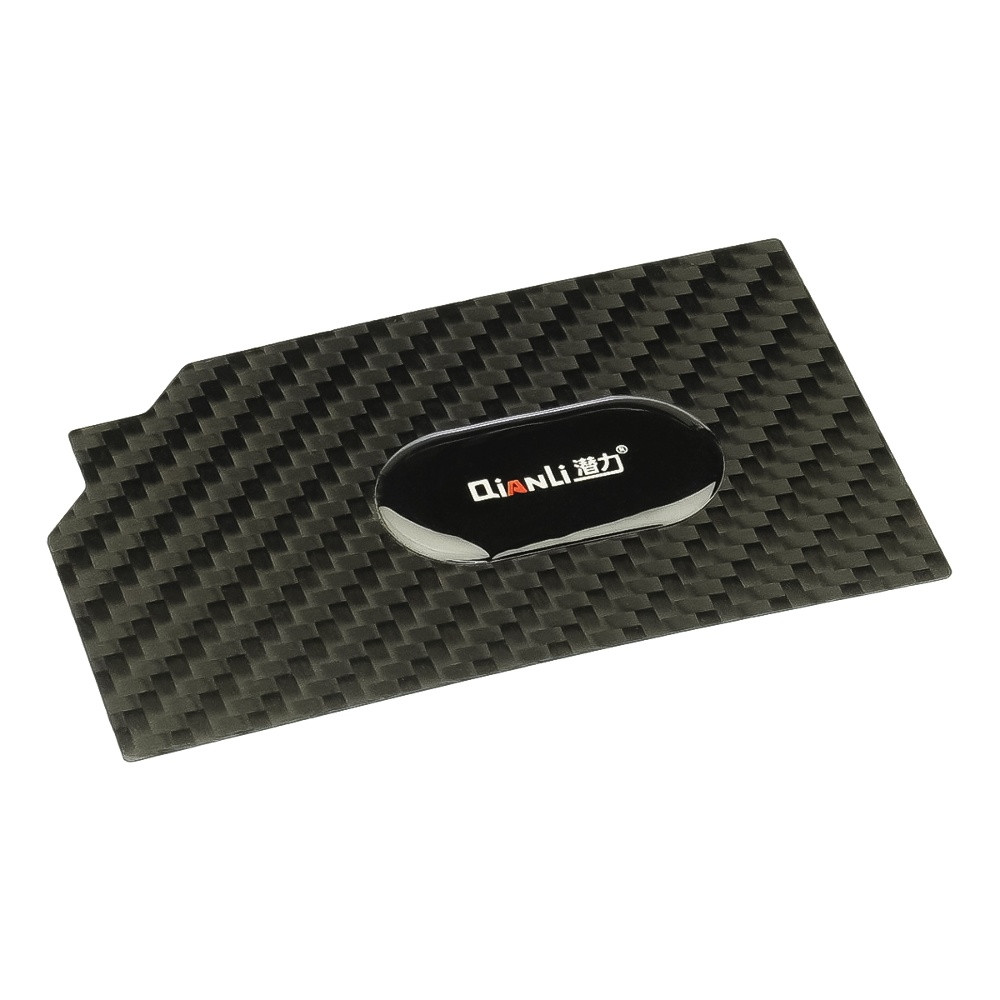 TU TU Карта пластиковая QianLi Carbon Fiber Reinforced Corner Style (90 x 54 x 0.23 мм)