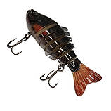 Воблер составник Карась Свімбейт 2 потрійних гачки 10 см 15,5 г Риболова приманка на хижака, фото 4