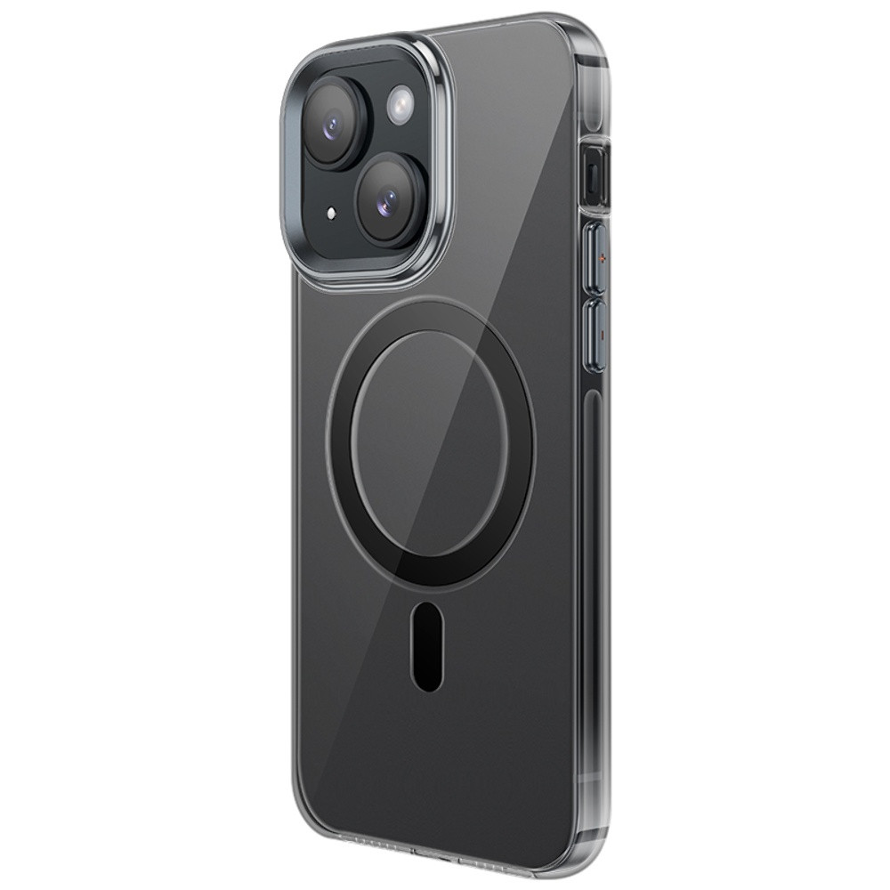 TU TU Чехол Hoco Amber AS3 c Mag Safe для Apple iPhone 15 прозрачно-черный