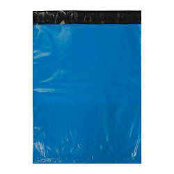 Кур'єрский пакет блакитно-чорний 240х320