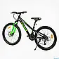 Велосипед спортивний Corso 24" дюйми «Fenix» рама алюмінієва 11’’, обладнання Saiguan 21 швидкість, зібран на 75%, фото 2