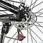 Велосипед спортивний Corso 24" дюйми «Fenix» рама алюмінієва 11’’, обладнання Saiguan 21 швидкість, зібран на 75%, фото 6