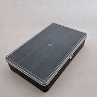 Касетниця NORD горизонтальна чорна 215х138х46