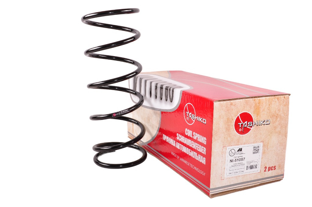 Пружина Tashiko передня Nissan Sunny N14, B13, Primera W10 1984-- 54010-52Y03