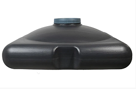 Ємність 200 л бак для душу пластиковий на дачу з підігрівом води та терморегулятором (ТЕН)