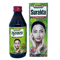 Сироп для чистки кожи Суракта, Беднатх, 200 мл, Surakta syrup Baidyanath