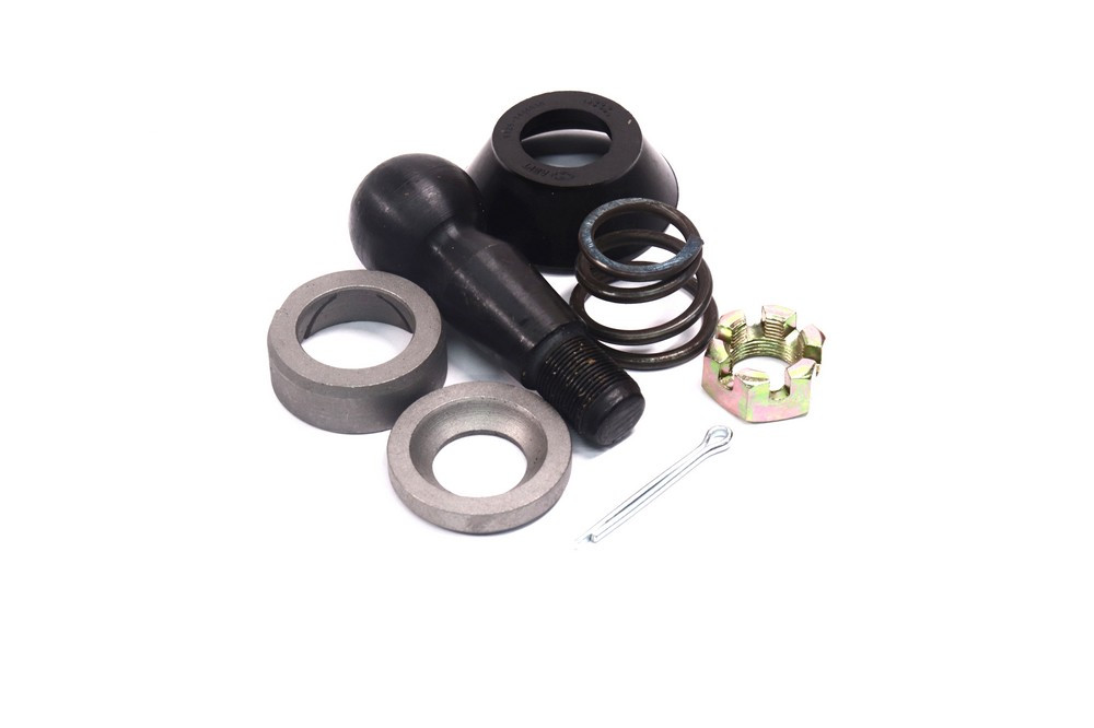 Р/к тяги кермовий КАМАЗ (повний, поздовжній з пильн.5320-3414036, палець чорний) 5320-3414032/36