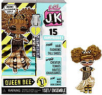 LOL Surprise JK Mini Fashion Doll Queen Bee with 15 Surprises