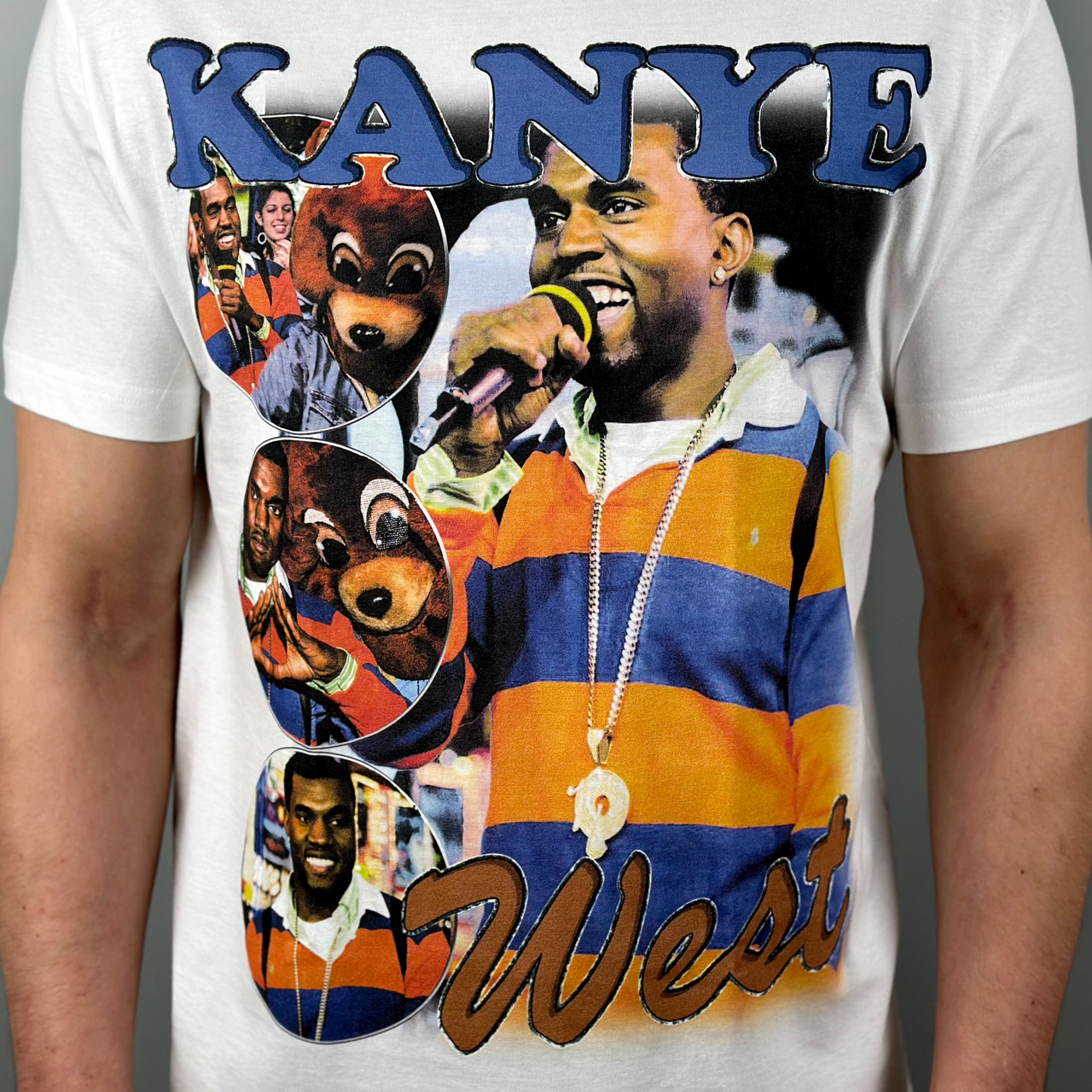 Футболка з принтом Каnye West XXXL Білий