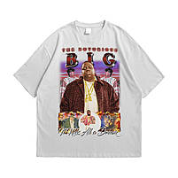 Футболка з принтом Notorious Big XL Білий, фото 3