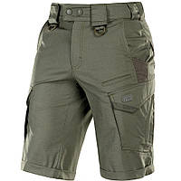 Шорты тактические M-Tac Aggressor Gen II Flex Shorts-Dark Olive,прочные эластичные шорты м-так олива карманы