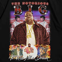 Футболка з принтом Notorious Big XL Чорний, фото 3