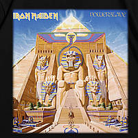 Футболка з принтом Iron Maiden Powerslave S Чорний, фото 3