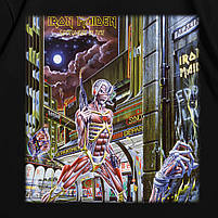 Футболка з принтом Iron Maiden Somewhere In Time XXL Чорний, фото 3