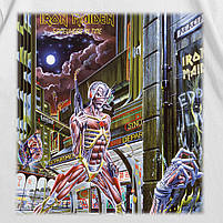 Футболка з принтом Iron Maiden Somewhere In Time XXXL Білий, фото 3