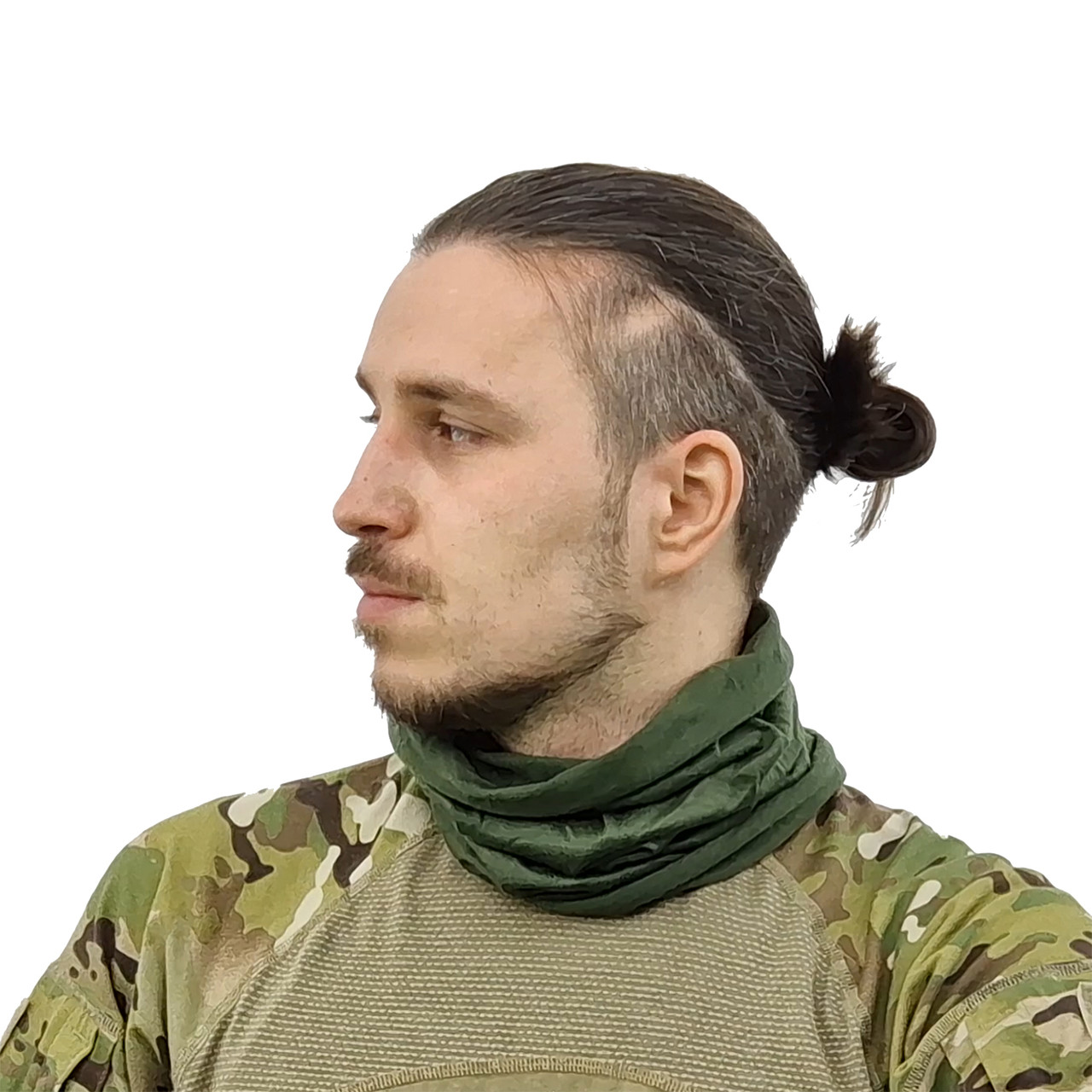 Баф літній KOMBAT UK Tactical Snood (Oliva), kb-ts-olgr - фото 5 - id-p1859765617