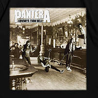 Футболка з принтом Pantera Cowboys From Hell M Чорний, фото 3