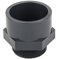 Муфта ПВХ Era US01240, с наружной резьбой d40х1-1/4"