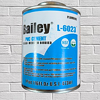 Клей для труб ПВХ Bailey L-6023 473 мл