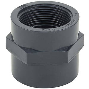 Муфта ПВХ Era US01120х1/2", з внутрішньою різзю d20х1/2"