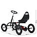 Дитячий педальний карт Bambi kart M 1697M-2 регулювання сидіння чорний, фото 7