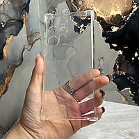 Прозрачный чехол с бронь углами для Samsung S22 Ultra накладка прозрачная для самсунг с22 ультра