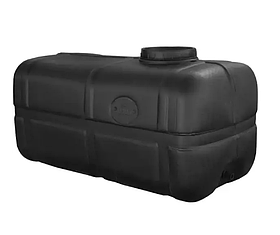 Місткість пластикова прямокутна чорна 250 л накопичувальний бак