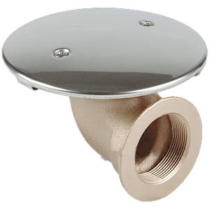 Донний злив Fitstar 2015020, 2", бічне під'єднання, 168 мм