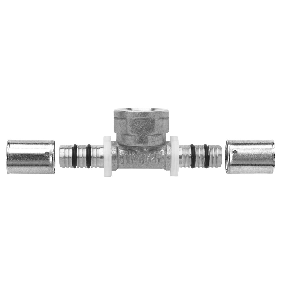 Трійник Rifeng із внутрішньою різзю D16*3/4"*16