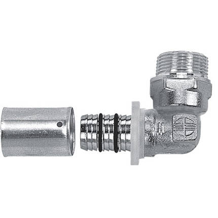 Куточок Rifeng із зовнішньою різзю D16*1/2", фото 1