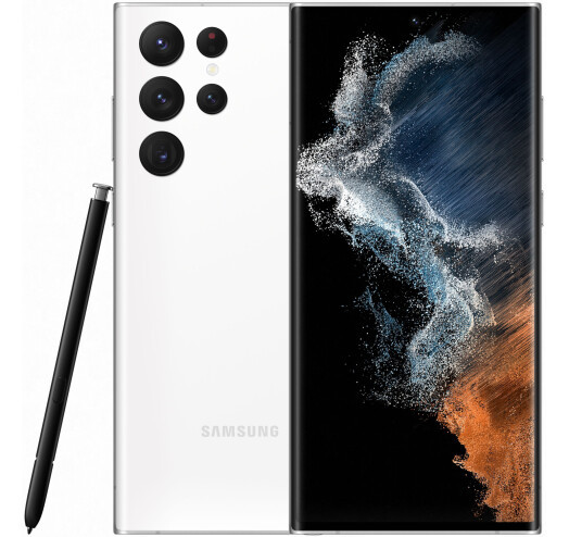 Смартфон Samsung Galaxy S22 Ultra 5G SM-S908B 8/128GB Phantom White