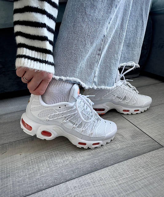 Кроссовки мужские белые Nike Air Max TN Plus Utility White Safety