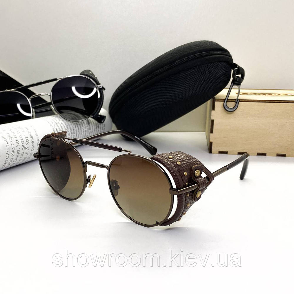 Чоловічі сонцезахисні окуляри з поляризацією Polarized (97313) brown