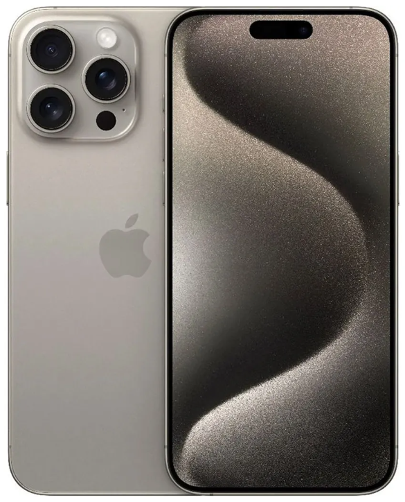 Смартфон Apple iPhone 15 Pro Max 256Gb Natural Titanium (MU793) Official Version