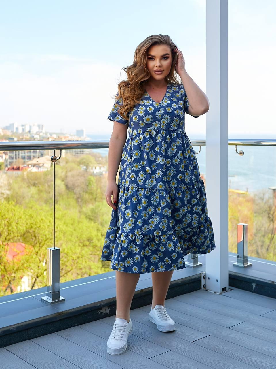 Сукня джинс вільна