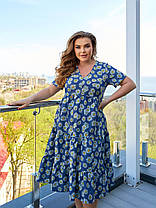 Сукня джинс вільна, фото 3