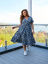 Сукня джинс вільна, фото 4