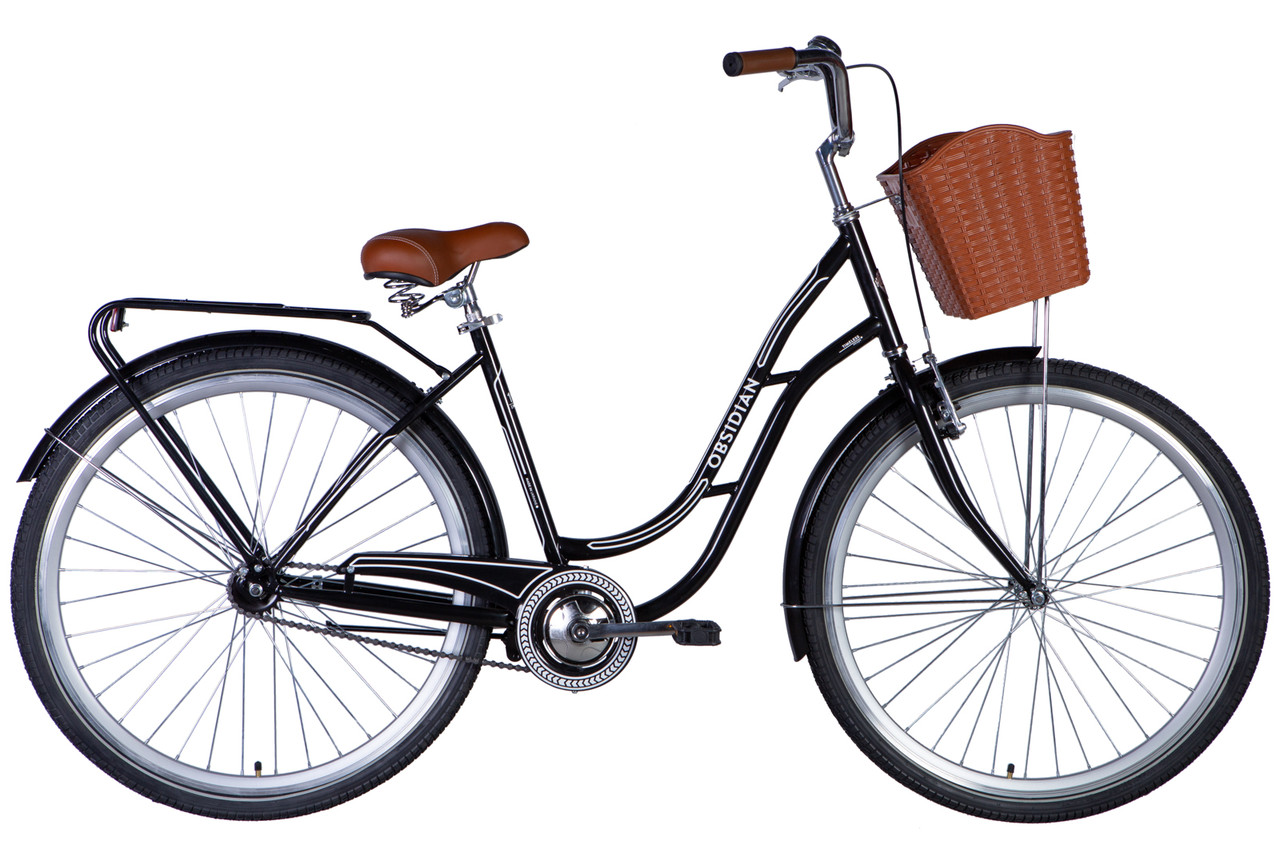 Велосипед 28" Dorozhnik OBSIDIAN 2024 рама - 19,5" чорний